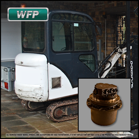Final Drive & Full Replacement Kit for Bobcat 323 | Includes Aftermarket Final Drive/Travel Motor and Install Kit, New