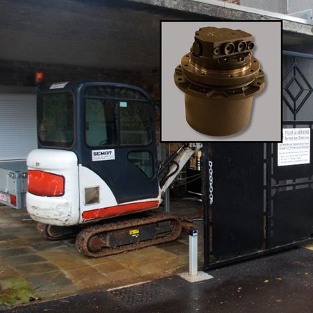 Final Drive & Full Replacement Kit for Bobcat 323J | Includes Aftermarket Final Drive/Travel Motor and Install Kit, New