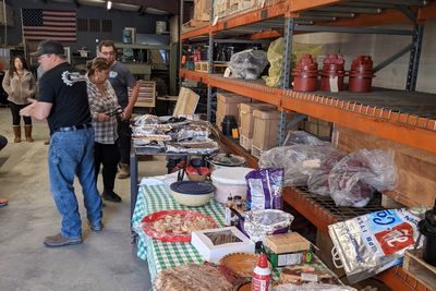 Thanksgiving Team Meal at Texas Manufacturing Center