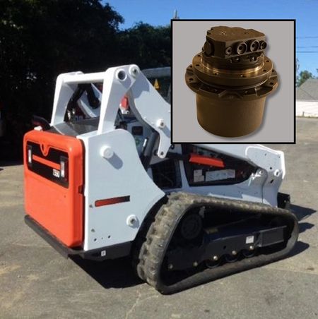 Final Drive & Full Replacement Kit for Bobcat T450 | Includes remanufactured Final Drive/Travel Motor and Install Kit, Refurbished, Exact Match