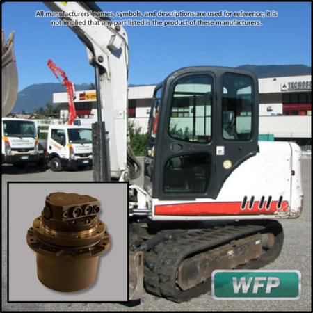 Final Drive & Full Replacement Kit for Bobcat 337G | Includes Aftermarket Final Drive/Travel Motor and Install Kit, New